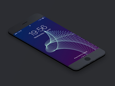 Free iPhone 6 & 7 Wallpaper 006 design free freebie geometric iphone wallpaper iphone wallpaper free shape wallpaper