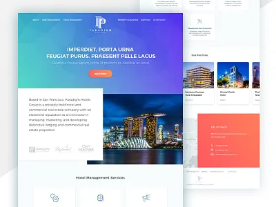Hotel homepage homepage hotel hotel group ui ux web app website