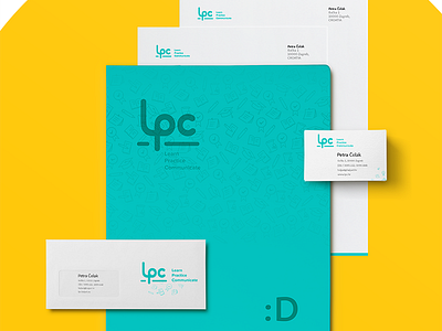 LPC - 1st Croatian online learning store branding color cute design education icon illustration logo pattern ui ux web