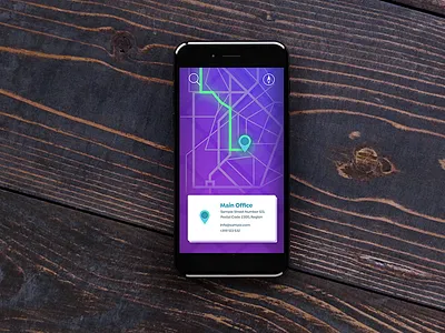 Day 29 - Map daily ui dailyui day 29 map map ui mobile map navigation