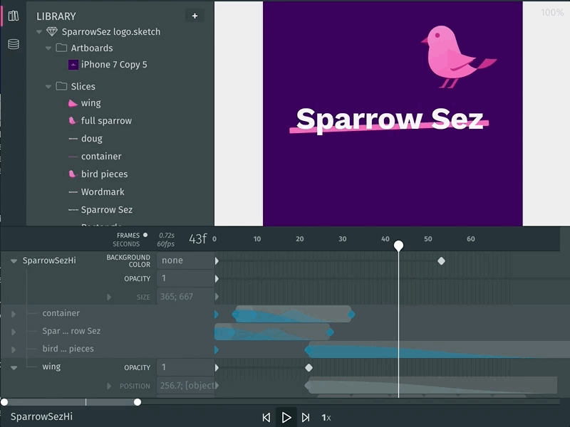 Haiku's Timeline animation easing curves motion ui timeline
