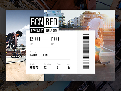 Boarding Pass // 24 // DailyUI Challenge boarding boarding pass collectui dailyui dailyui 24 flight ticket