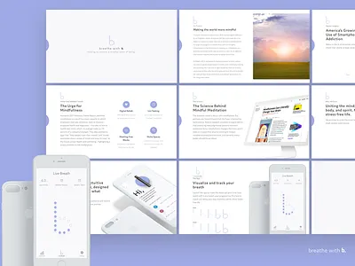 Brand Deck deck minimal pitch slides presentation presentations purple slides