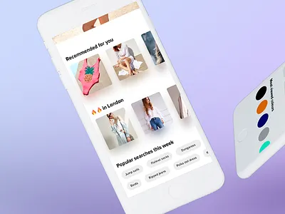 River Island - Dynamic homescreen android app clothes clothing colours ecommerce online retail river island shopping womens