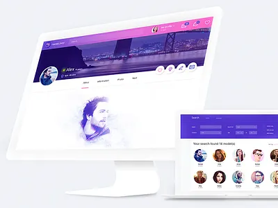 Find Beloved Concept concept design ui ux v jet web
