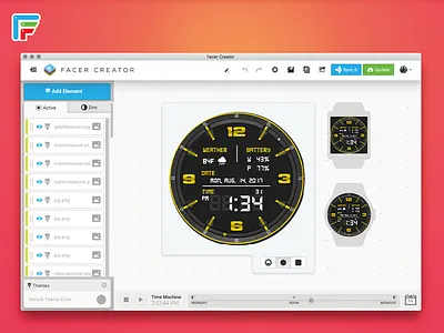 Urban Classic ai android wear brand branding gears3 glow google smart watch ui wearable