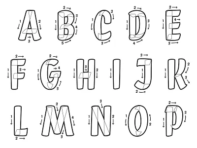 Brush Up: Casual Upright brush casual education lettering letters roman script stroke typography upright