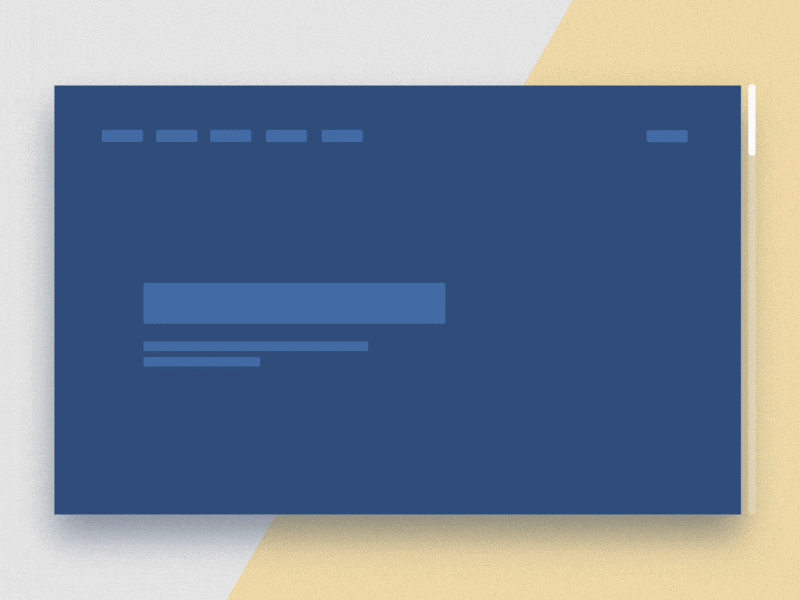 Video landing page animation animation design interaction motion popup scrolling ui ux video website wireframe