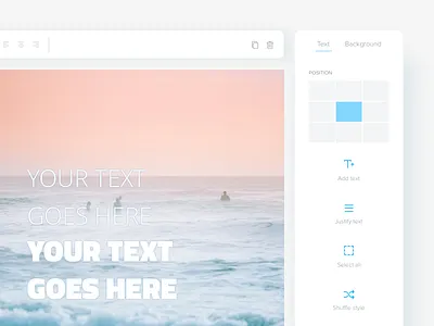 New Video Editor creation editor sidebar text tool video web