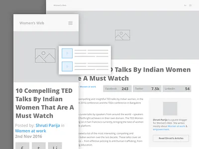 Blog Wireframe blog minimal social wireframes women wordpress