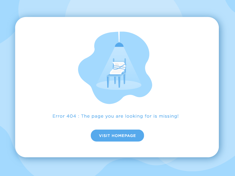 Call 404! 404 amination empty state error flicker gif illustration lost page not found visual design
