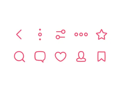 some icons for dating app android app arthur bauer dating design grid icons ios search ui zooom