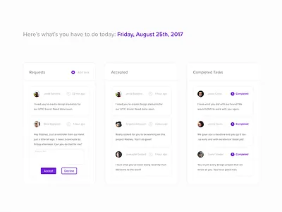 To Do List For Designers clean designer minimal to do list ui user experience user interface ux web design white space