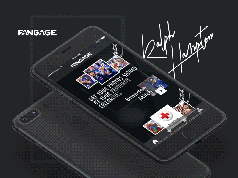 Feed Interaction app celebrity design fans interactive ios iphone responsive social ui user experience ux