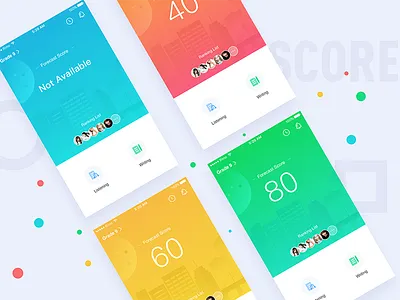 Score Page app city illustration listen school score writing