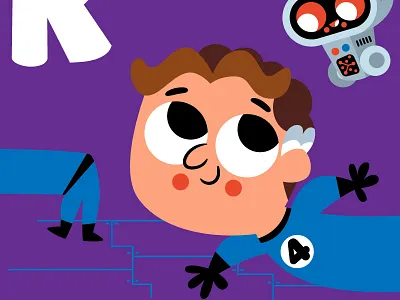 R is for Reed Richards fantasticfour reedrichards vector vectorart