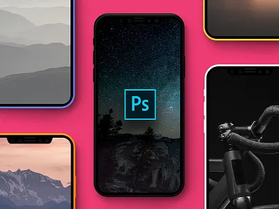 Day #91 - iPhone X Mockup PSD Freebie daily ui freebie iphone iphone8 iphonex mockup phone photoshop psd
