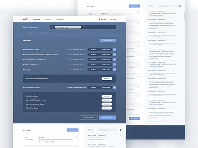 Business Calculator & Dashboard alerts business tool calculator dashboard tasks