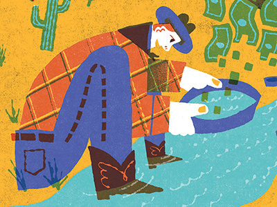 The Cryptocurrency Clique bitcoin cryptocurrency editorial illustration