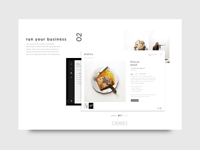 Commerce Slide commerce ecommerce editorial grid minimal photography site inspire type typography website