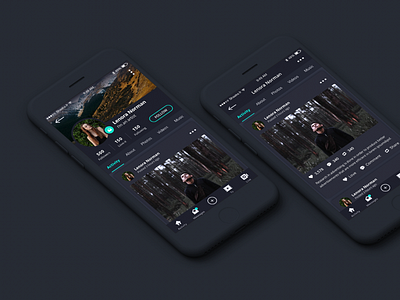 User profile concept concept design experience interactive interface profile redesign sketch ui uidesign user ux