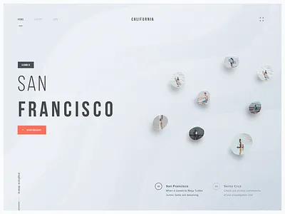 California california clean design ui web