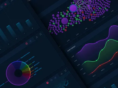 Electric UI for NUVI dark ui dashboard eric hoffman kimball wirig product ui ux web app