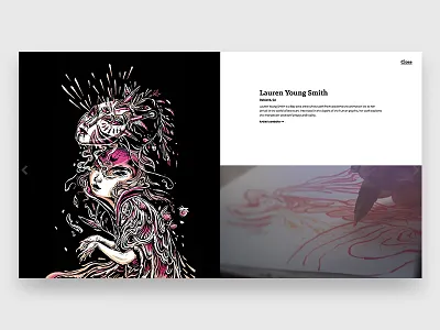 1964 Supply Co — Artist Series Overlay artist cannabis clean color design illustration inspiration marijuana minimal ui ux web design