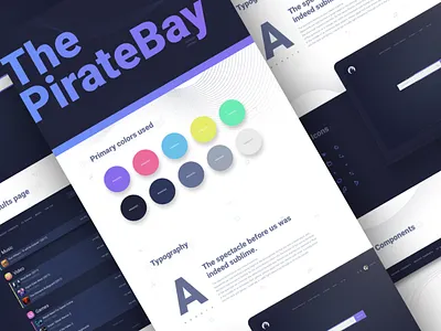 Thepiratebay redesign concept concept dark design gradient graphicdesign pixori redesign sketch torrent ui ux webdesign