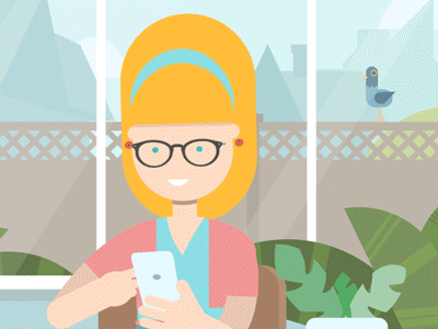 Specsavers explainer animation / Part 2. 2d animation character duik explainer flat glasses rigging rubberhose