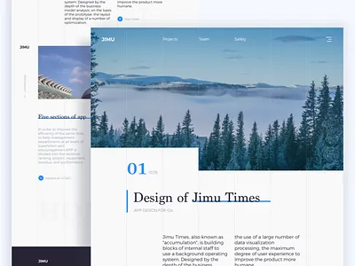 Web Introduction Page grid introduction page system ui web