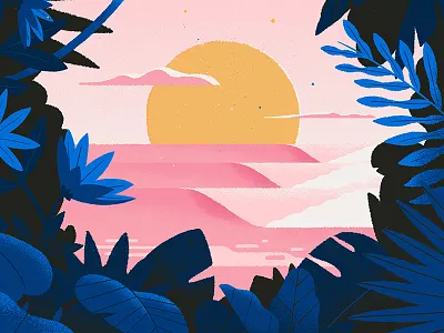 Go make memories beach cloud fern flower grain jungle leaf plant sunset surf texture wave