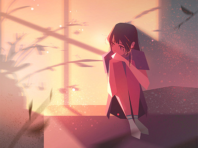 Dust character concept art digital environment illustration light morning photoshop visual development window