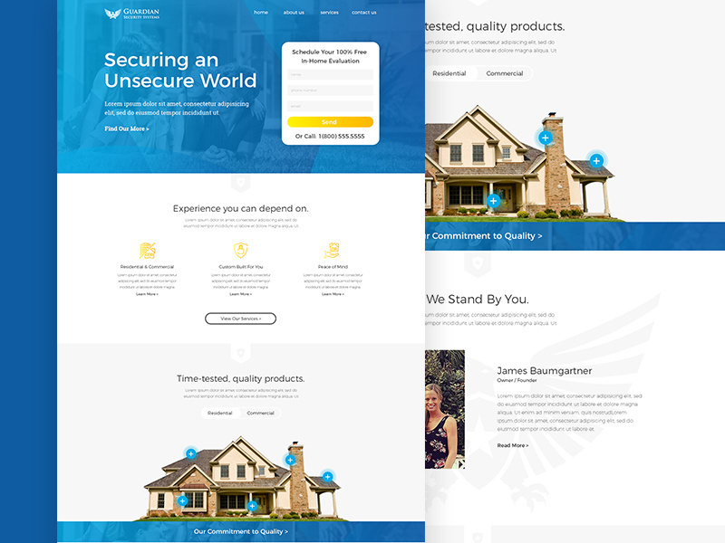 Example of Guardian Security Systems Concept