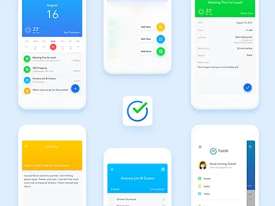 Task Manager App app calendar checklist daily event iphone organizer task task manager things to do todo ui
