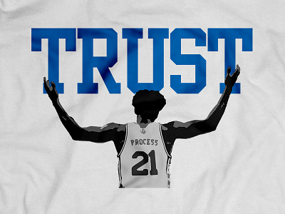 Trust The Process joel embiid sixers trust the process tshirt