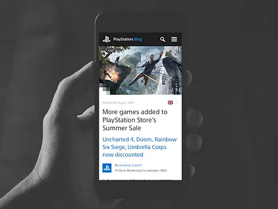 PlayStation Blog Article article blog editorial flat hero mobile playstation responsive