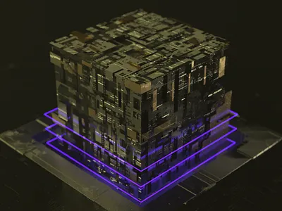 Monolith.01 c4d render surrealism