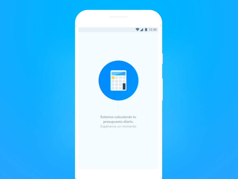 Asobancapp - Daily Budgeting after effects animation app bank data finance graph motion product design sketch ui ux