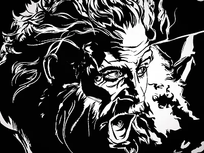 Tormund - Soda Stroke drawn eye got illustration portrait tormund