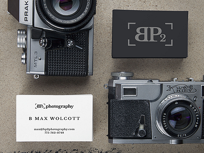Bp2 Photography Business Cards branding business card camera card design graphic design logo design photography
