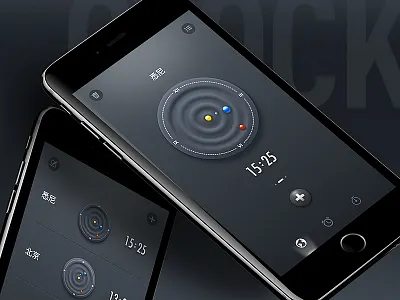 clock clock，black，star，galaxy