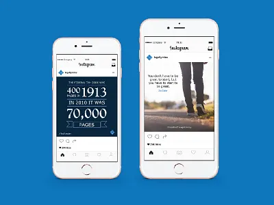Social Media Posts for Asset Client asset instagram legal social graphic social media social post