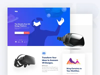 VR Proof of Concept 3d app digital graph illustration poc reality virtual vr web