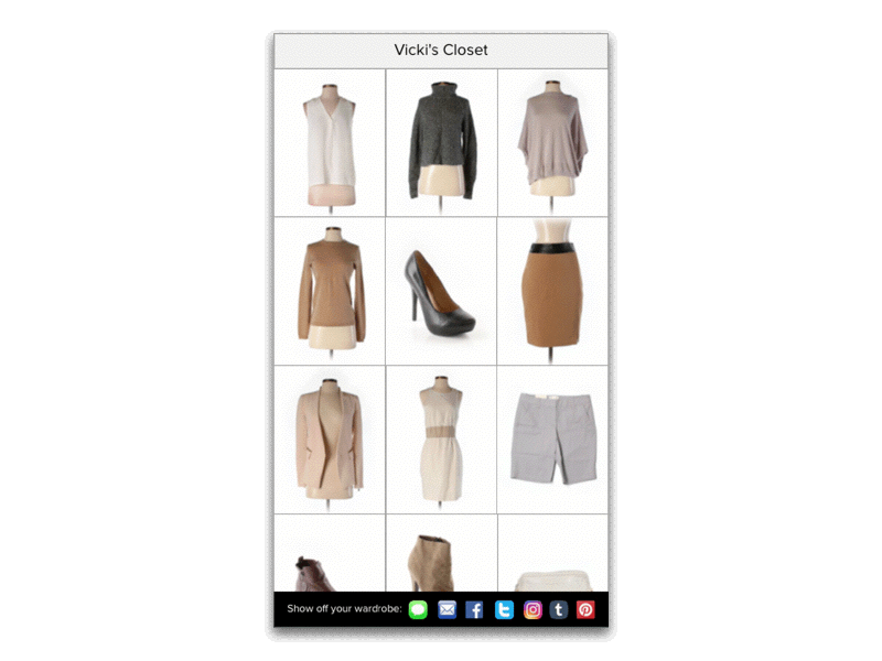 Creating Outfits app closet delight fun gamification mobile