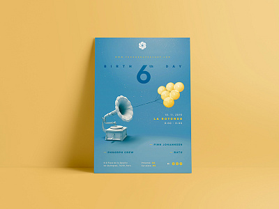 Phonographe Corp. events art direction event music photoshop print