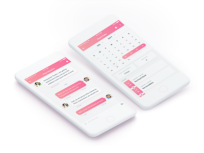 Event Date and Messages calendar chat event event date inbox ios messages schedule