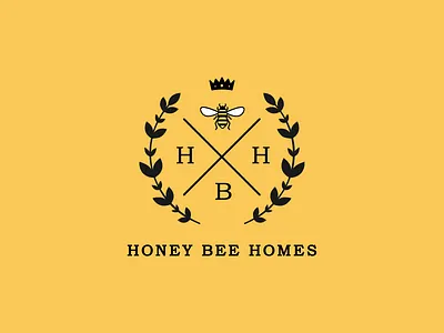 Honey Bee Homes | Logo branding cars color design icons identity logo mark scheme vector