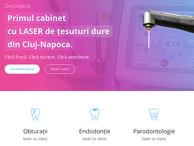 Dentistry Clinic branding dentistry implants laser logo