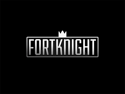 Logo Practice #14: Fortknight brand branding logo logotype practice simplistic